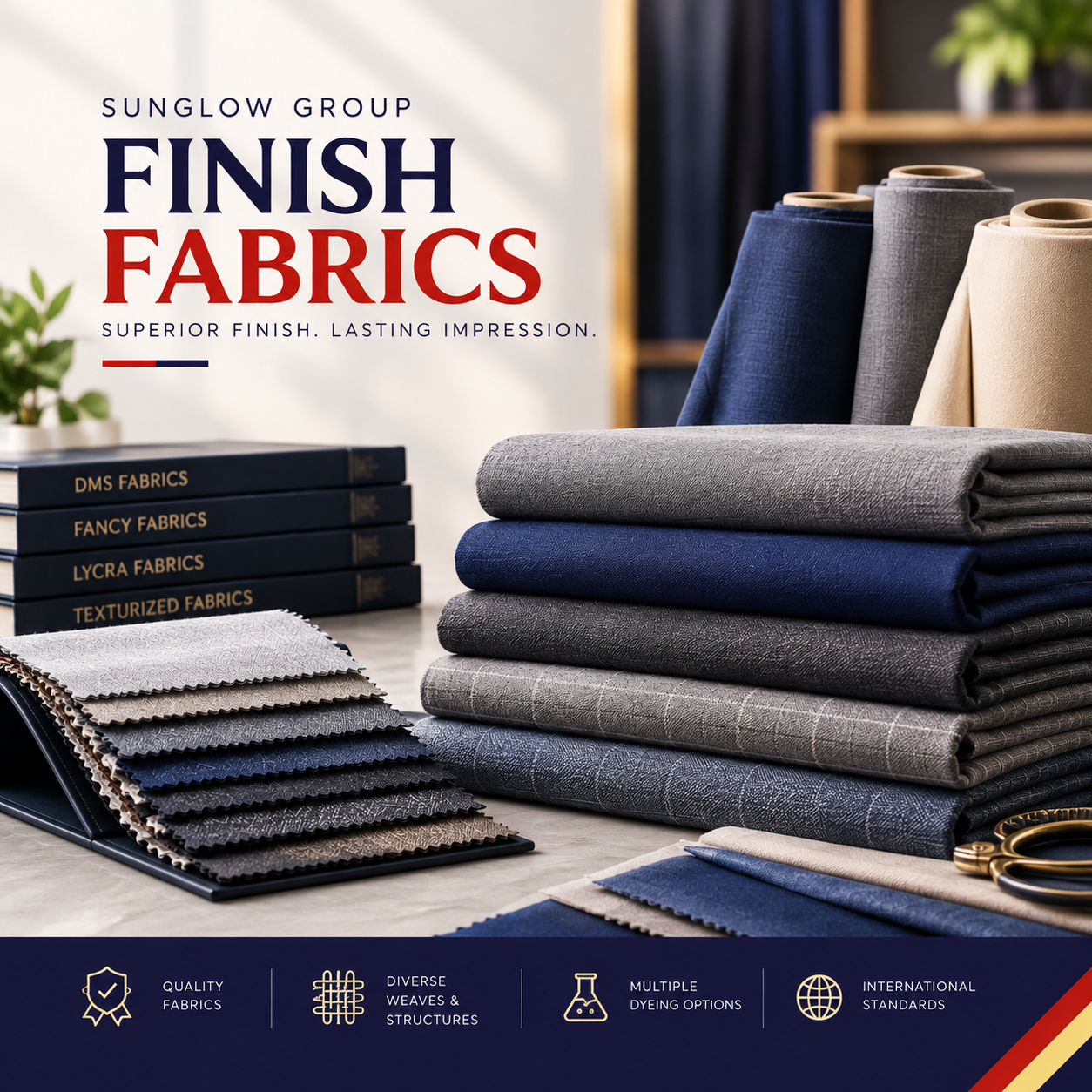 Sunglow Group Finish Fabrics